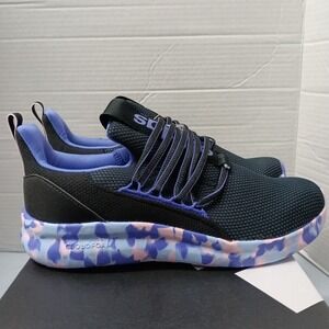 Adidas Lite Racer Adapt 7.0 K Black Pink Blue Shoes IH7850 Youth Girl's Size 7